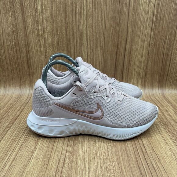 Nike Renew Run 2 Women’s Size 7 shoes Pink athletic running sneakers - Picture 1 of 8